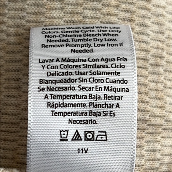 George Cream Long Sleeve Thermal Shirt - Picture 7 of 7